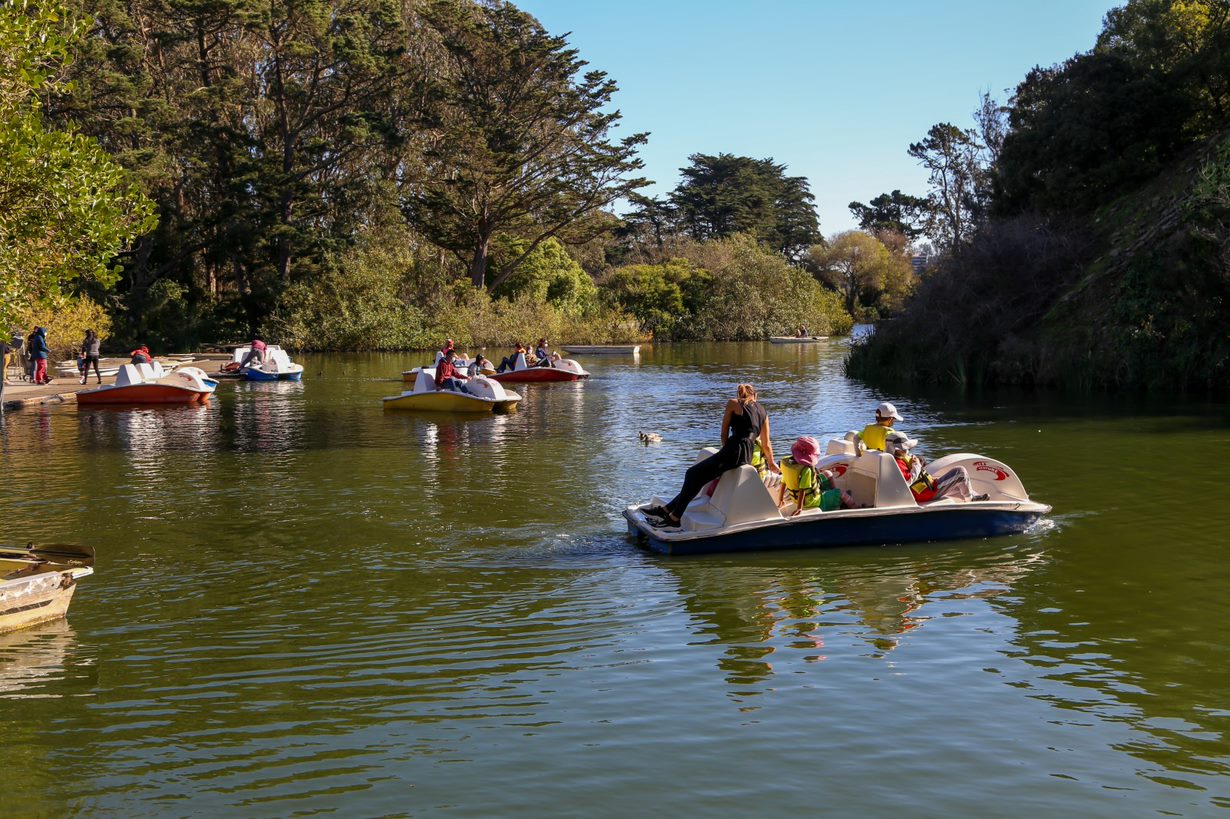 Summertime Activities at Stow Lake Stow Lake